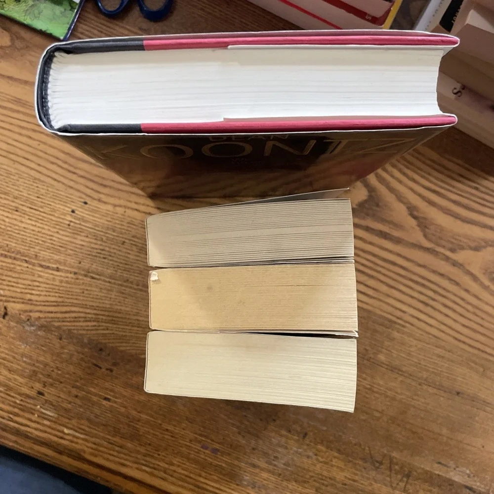 Dean‎ Koontz paperback books 4 hardcover 2003-2006